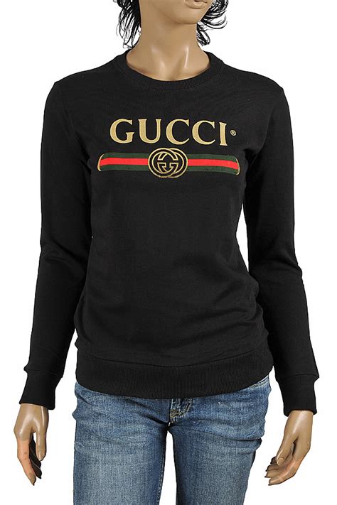 custom gucci print sweater|Gucci sweatshirt women's.